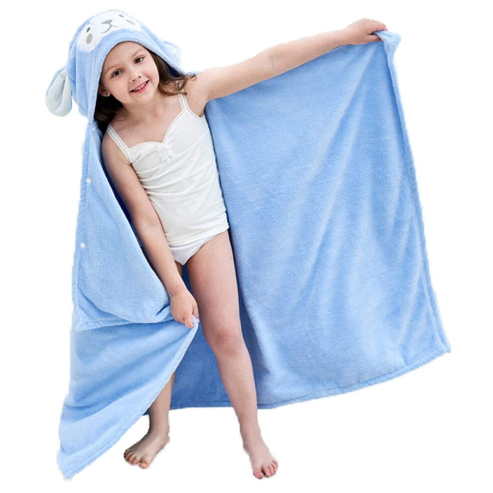 Baby Hooded Bath Towel Swaddle Blanket Extra Large Infant Toddler Soft Warm Absorbent Swimming Shower Poncho Towel For Boys And Girls Fayscingo