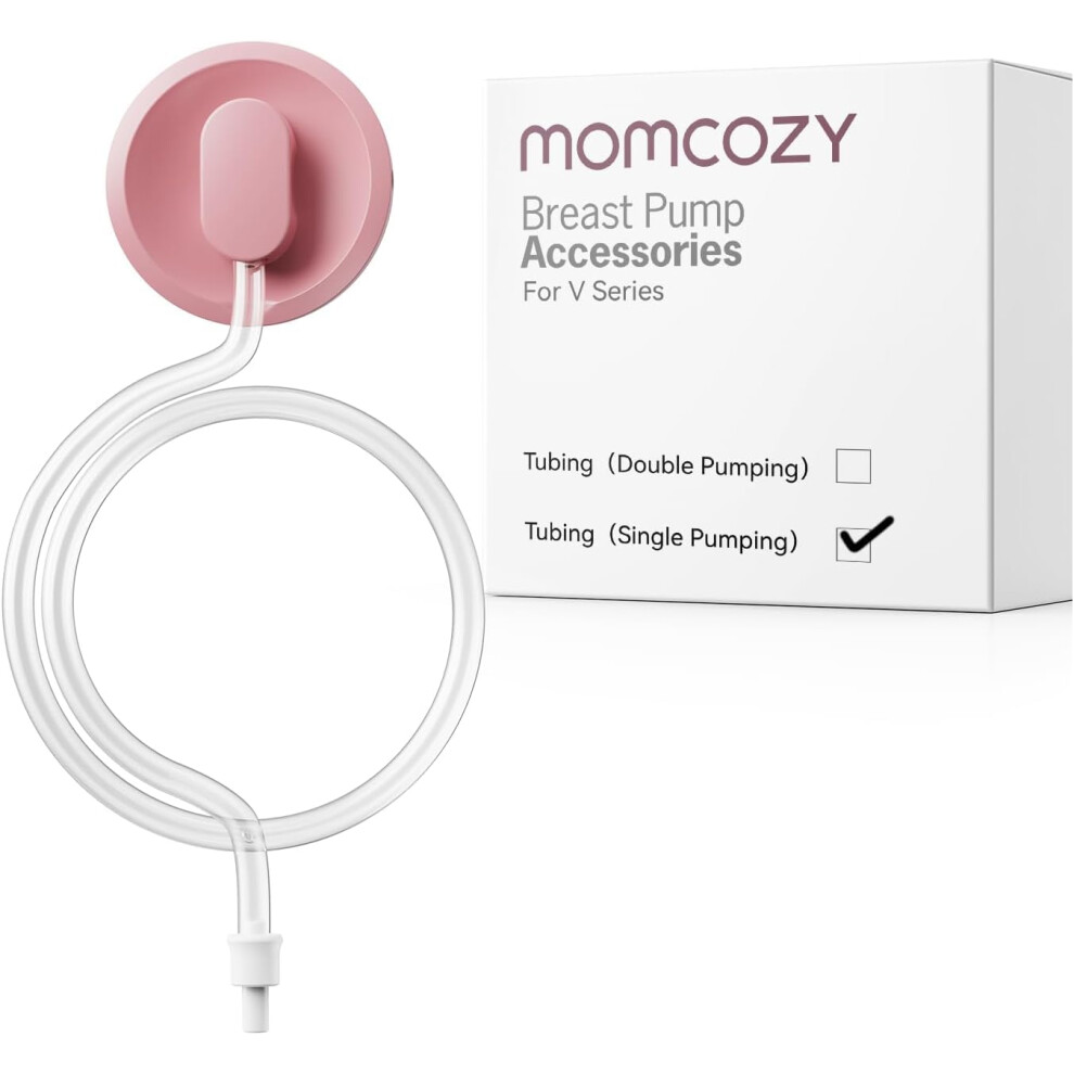 Momcozy Original V1 Pro/V2 Pro Breast Pump Replacement Accessories,Replacement Tubing Of Single Pumping Only For V1 Pro/V2 Pro 1 Pack