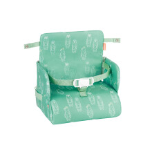 Badabulle 2 in 1 Travel Booster Seat with underseat storage | Universal attachment to dining chairs for 6 month+ children