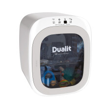 Dualit UV Steriliser | White and Grey | BPA Free | Multi-Functional | Six Bottle Capacity | Kills 99.9% of Harmful Bacteria | 619743110701