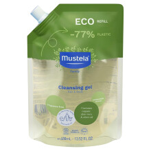 MUSTELA Organic Certified Cleansing Gel Eco-Refill 400 ml