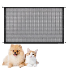 Puppy Gate, 110cm X 72cm Pet Stair Gate, Dedicated Stairgates for Dogs, Equipped with 4 Hooks, Suitable for Home Use and Travel Carrying