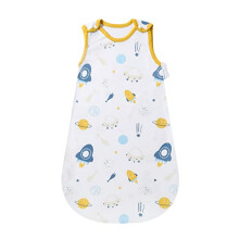 Mosebears Baby Sleeping Bag for Summer Spring, Animal Cartoon Washable Blanket 1.0 Tog for Baby, Sleeping Bag Without Sleeves (Ship, 18-24 Months)