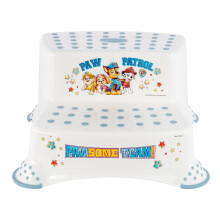 keeeper Paw Patrol Two-Step Stool, From Approx. 3 to Approx. 14 years, Anti-Slip Function, Igor, White