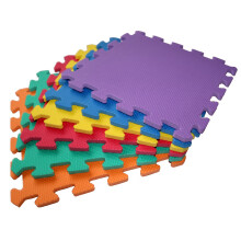 TLCmat Soft Foam Puzzle Play Mat Interlocking Jigsaw Mat - EN71 Safety- Non-Toxic, 30cm x 30cm, Thick, Use for Indoor and Outdoor (Vivid 12 pcs Pack)