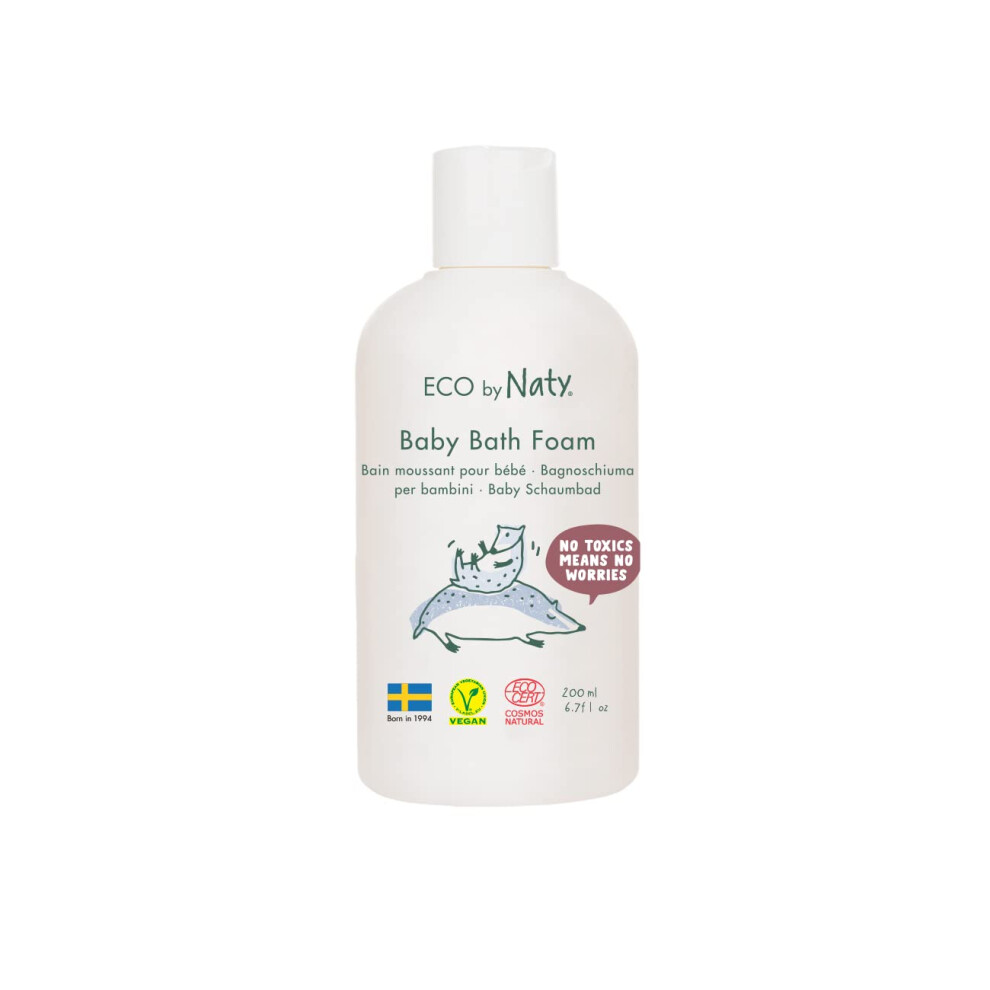 Baby Foam Wash 200 Ml Bottle Naty