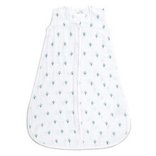 aden + anais Classic Sleeping Bag, Paisley - Teal - Paisley Drip, Large