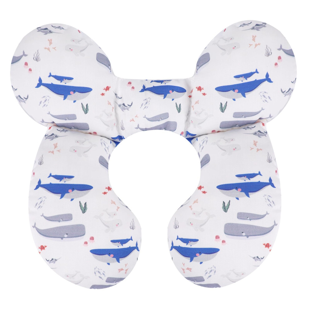 Kakiblin Baby Neck Pillow, Upgraded Baby Support Pillow, Head Pillows For Carseat, Newborn Neck Support For Car Seat,Pushchair,Travel