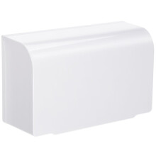 Double SocketCover Box - Self-Adhesive 86 Type Protective Case, Waterproof Outlet Box Cover, Bathroom Socket Protector Adhesive Type for Home(White)