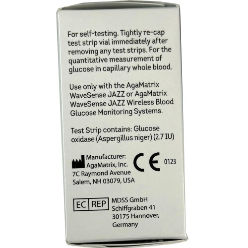 WaveSense JAZZ Test Strips - 50 Pack 2