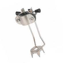 Crutches Claw, rustfritt utstyrsstang, stokktips, utendørs stegjernfotturer, TA