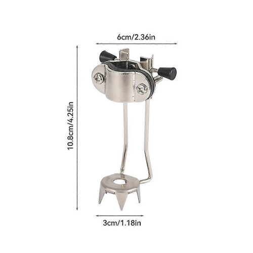 Crutches Claw Stainless Gear Pole-tips Utomhus stegjärnvandring TA 2