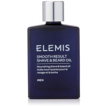 ELEMIS Smooth Result Shave and Beard Oil, Nourishing Shaving Oil for Men, Multi-Purpose Smoothing Face Oil to Soften and Prepare Skin, Men's Face Car