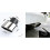 Biludstødningsspids Rustfrit stål lyddæmper Sølv udstødningsrør til Jeep Wrangler Renegade Compass 3