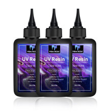 UV Resin 300g- VIDA ROSA RESIN Crystal Clear Hard Ultraviolet Curing Epoxy Resin For Jewellry Making Art Pendants, Earrings, Necklaces, Bracelets, Na