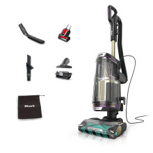 Shark PowerDetect Corded Upright Vacuum Cleaner, DuoClean Detect, Reverse Clean, Anti Hair Wrap Plus, Anti-Allergen, 8m Cord, 1.3L, Dusting Brush, Pe
