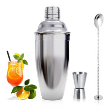 cocktail shaker, cocktail maker set, martini drink shaker, 750 ml cocktail shaker Strainer, bartender mixer tool,home liquor cobbler shaker, Stainles