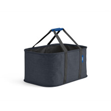 Joseph Joseph Hold-All, Collapsible 35L Washing laundry basket bag, durable fabric, moisture resistant - Carbon Black
