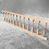 30 .5x7.5cm R Φράχτη Χειρολισθήρα S Picket Fence Miniture Έπιπλα Stuff 3