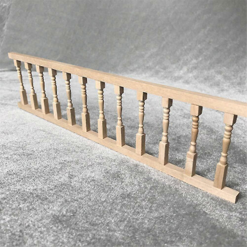 30 .5x7.5cm R Φράχτη Χειρολισθήρα S Picket Fence Miniture Έπιπλα Stuff 2