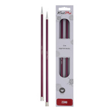 KnitPro Zing Single Pointed Needles 10" (25cm) | 6.00mm