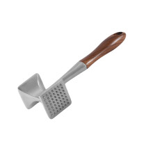 Meat Tenderizer with DualSided Surface Heavy Duty Zinc Alloy Meat Mallet for Quick Flattening