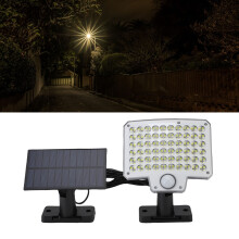 Solar Motion Sensor Outdoor Light 3000LM 240 LEDs IP65 Waterproof 150x130mm