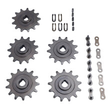 410 13T Steel Rear Motor Sprocket with Master Link Set for Go Kart ATV Motorcycle