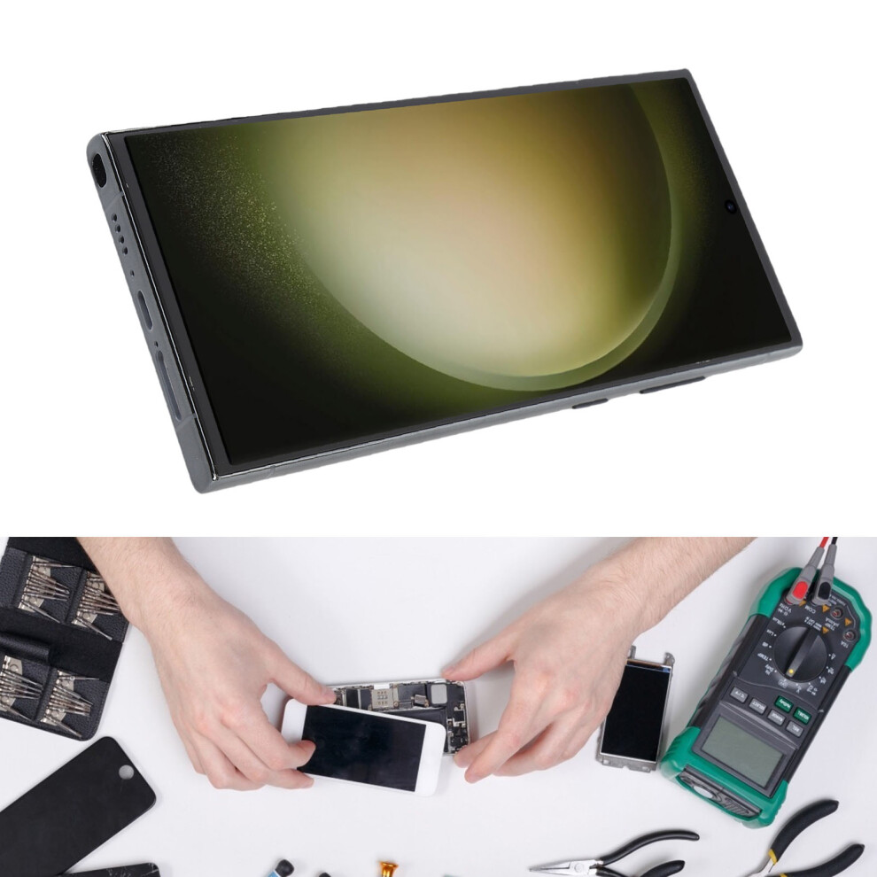 6.8" Lcd Touch Screen Digitizer Assembly For Galaxy S23 Ultra 5G Green 4951383182929