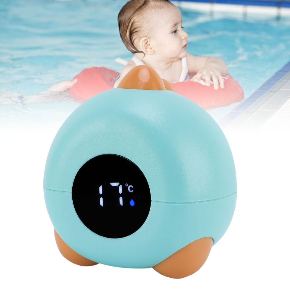 Dinosaur Baby Bath Thermometer Digital Water Temp For Newborn Blue