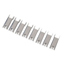 8 Stk. Haken-Sicherheitsverschluss 316er Edelstahl 32 mm / 1,26 Zoll