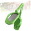 Multifunctional Egg and Vegetable Slicer with Ergonomic Grip, Dishwasher Safe, Green 4