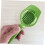 Multifunctional Egg and Vegetable Slicer with Ergonomic Grip, Dishwasher Safe, Green 3