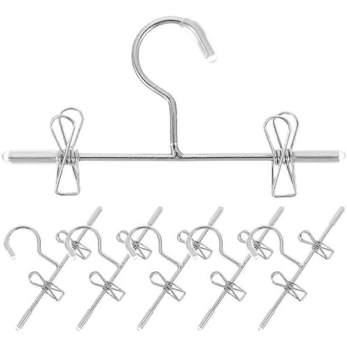 6Pcs Miniatur-Kleiderbügel Puppenkleiderbügel Puppenkleiderbügel Mini-Kleiderbügel
