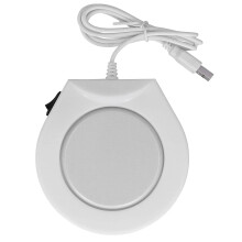 USB Coffee Warmer with USB Powered Heating Pad for Tea Milk Drink Temperature Control at Home and Office