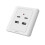 Gniazdka ścienne USB Typec Gniazdko ładowarki ściennej 18W 220V Gniazdka USB 1