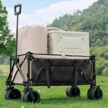 Faltbare Faltwagentasche mit großer Kapazität, Seitentaschen für Gartenwagen, Seitentaschen für Camping, Picknick, Garten und