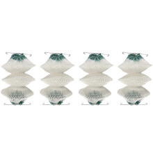 4-Pack Gaslaternen-Mantel Bulk Akkordeonform 95 Clip-On