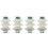 4-Pack Gaslaternen-Mantel Bulk Akkordeonform 95 Clip-On 1