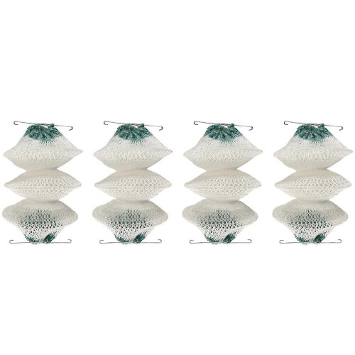 4-Pack Gaslaternen-Mantel Bulk Akkordeonform 95 Clip-On