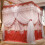 Mosquito Net Bed Canopy Pink Lace Double Layer for Double Bed with Four Corner Posts 1