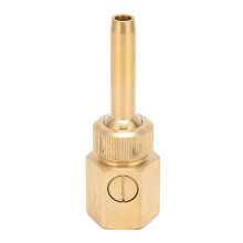 Adjustable Brass Fountain Nozzle with Valve for Garden Pond Landscape Elegant Water Display 25mm