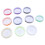 Rainbow Color Bracelet Elastic String Kit for Beginners, Plastic Material 1