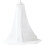 White Queen Size Bed Canopy Curtains with Ceiling Hanging Dome Mosquito Net for Romantic Décor 5
