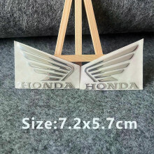Für 3D-Honda-Aufkleber-Logo, Panzerflügel, Motorradaufkleber, Emblem