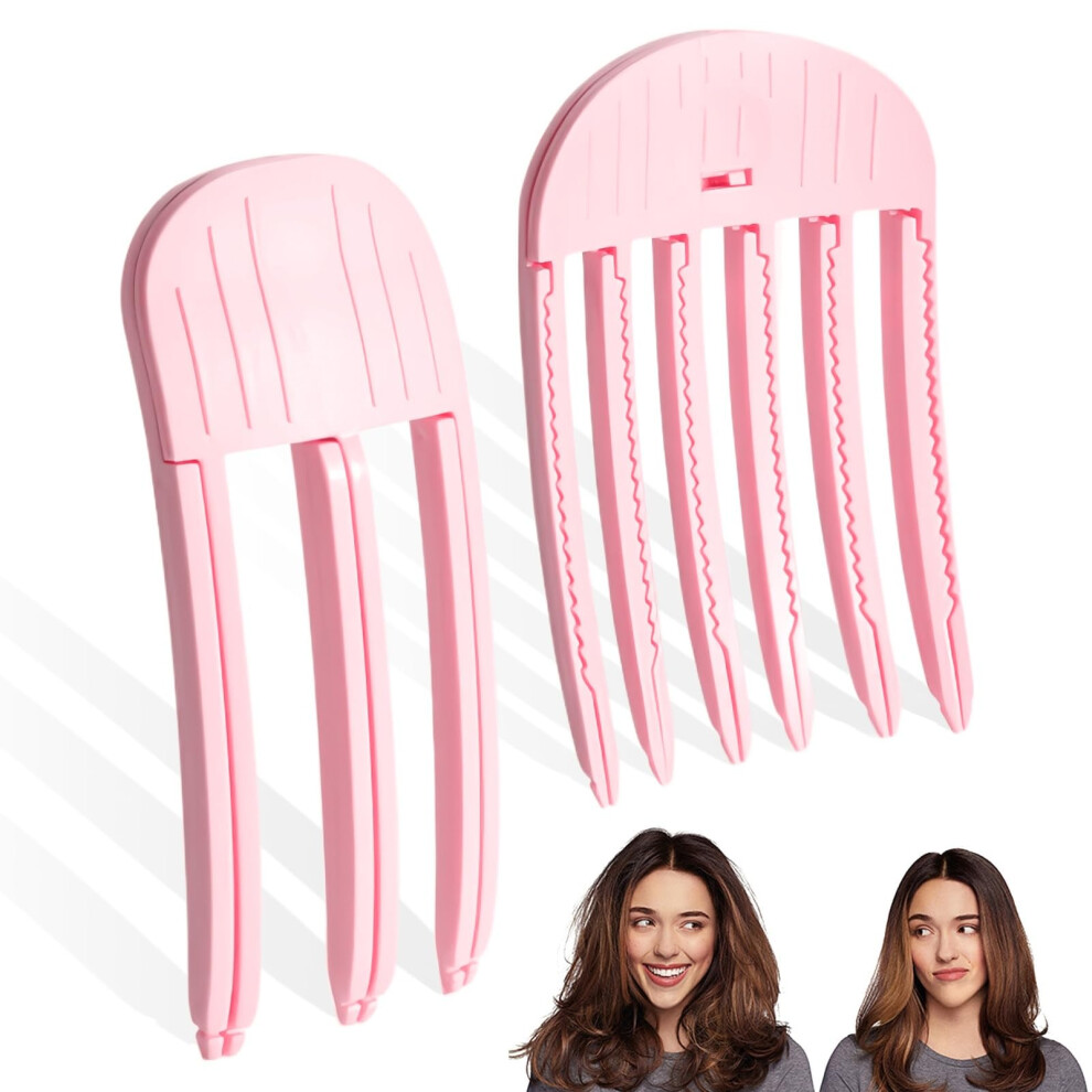 Unisex Hair Volume Clip With Heat Root Lift, Nocrease Volumizing Clip For Bangs And Soft Curl Styling