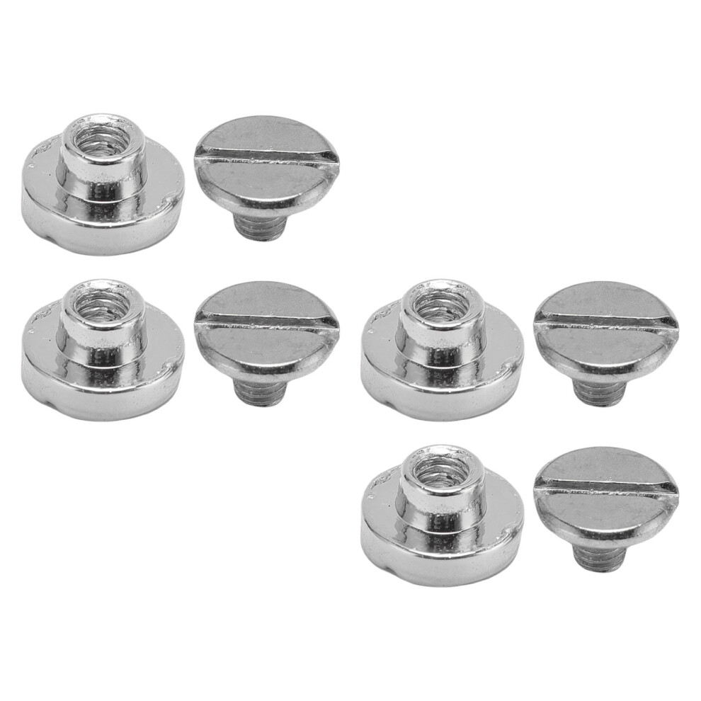 50 Pack Zinc Alloy Binding Rivet Screws 8Mm For Leather & Crafts 8461383184640