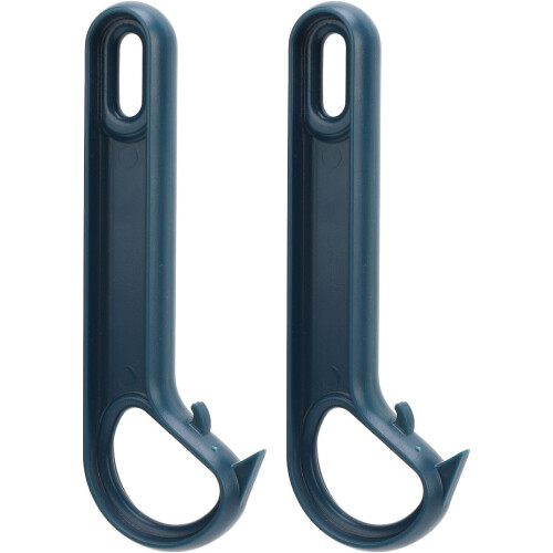 2 PCS Ring Pull Can Opener with Ergonomic Grip, ABS Easy Open Pop  Tool for Seniors, Blue 2