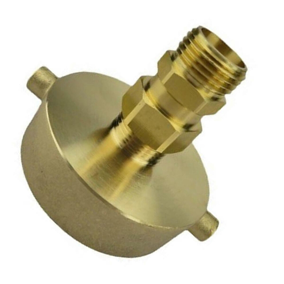 Brass Fire Hydrant Fitting 2-1/2 Inch Nst Female X 3/4 Inch Ght Male Hose Adapter,Construction For Firefighting 6935161595079