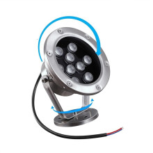 LED Pool Lights IP68 Waterproof 12V Submersible Warm White Spotlight for Pond Fountain Deck